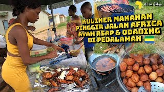 Kuliner Makanan Pinggir Jalan Africa Ayam Asap U0026 Odading Di Desa Pedalaman Afrika
