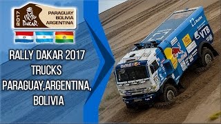 Rally Dakar 2017 Trucks Paraguay,Argentina,Bolivia KAMAZ MASTER.