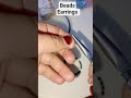 How to make beads earring #diy #jwelleryhacks #jwellerymakingathome #artandcraft