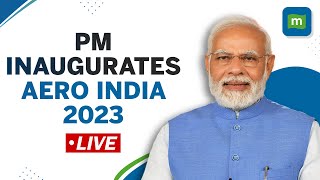  Pm Modi Inaugurates Aero India 2023 In Bengaluru Karnataka