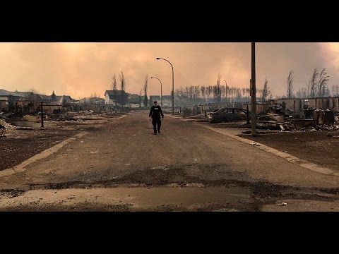 Entire neighborhoods ravaged by Alberta fire