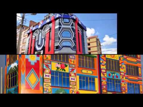 Видео: Яркие двухэтажные апартаменты в Амстердаме от Hofman Dujardin