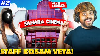 Mana Theater Lo Staff Kosam Hunting But BP Vachesindi | Movie Cinema Simulator Series | Episode 2