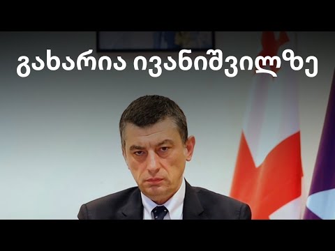 გახარია ივანიშვილზე: კარგია, რომ გამოჩნდა. კარგია, რომ ბევრი რამ აღიარა. იმედია, ისევ არ დაიმალება.