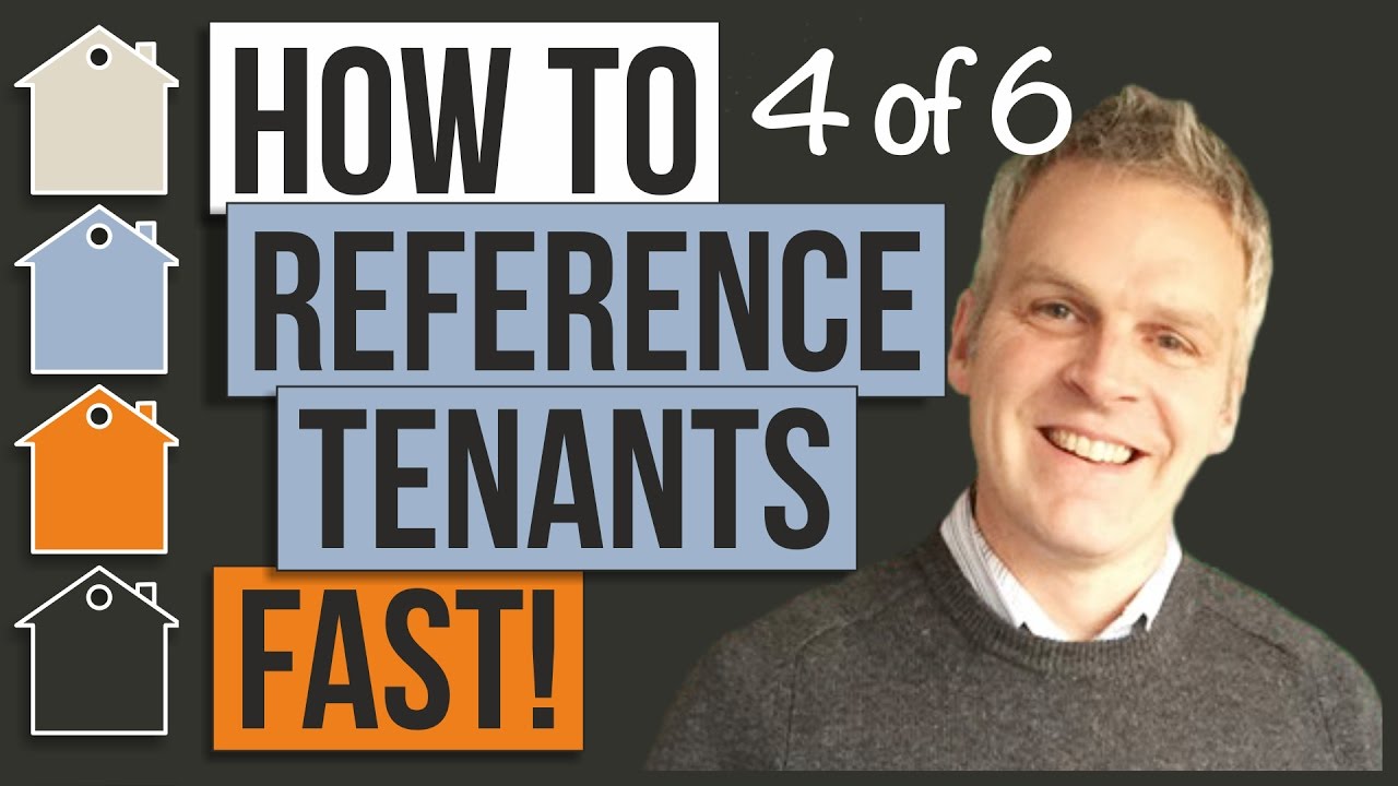 How To Reference Tenants FAST! | Property Business Basics and Property Management With Tony Law - YouTube