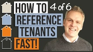 How To Reference Tenants FAST! | Property Business Basics and Property Management With Tony Law