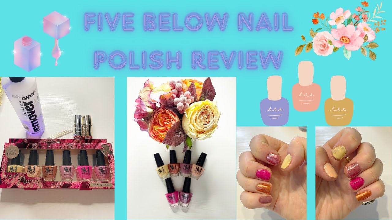 Five Below Nail Polish Review Manicure fivebelow review nailpolish