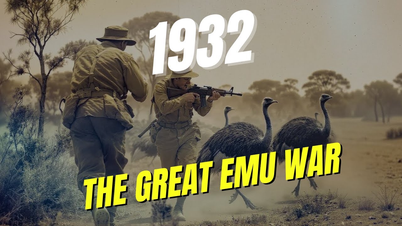The Great Emu War: How Australia Lost a Battle to Birds in 1932! - YouTube