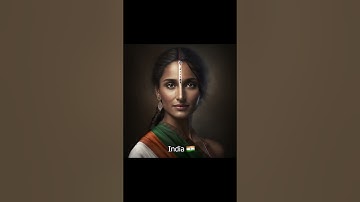 Countries of the world as humans generated using AI - Part 1