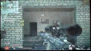 Mw2 - SnD | No-Scope Wallbang Across the map