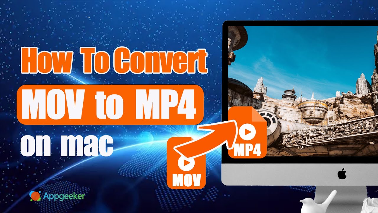 How to convert MOV to MP4 on Mac easily and quickly - YouTube