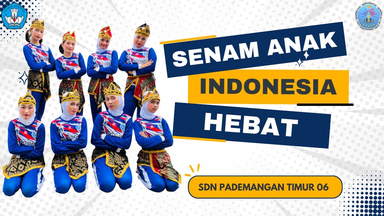 Lomba Senam Anak Indonesia Hebat 2025_SDN PADEMANGAN TIMUR 06_ DKI JAKARTA