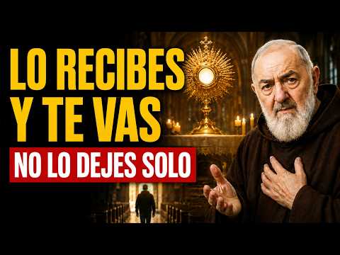 PADRE PÍO advirtió: lo que más agrada al Corazón de Jesús en Corpus Christi y casi nadie hace