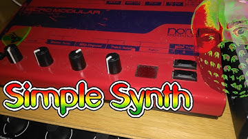 Subtractive Synth  With  Nord Modular