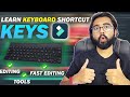 Learn All Shortcut Keys In Wondershare Filmora 2024 || Best Editing Shortcut keys In Filmora 13