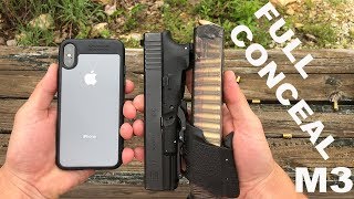 REVIEW Full Conceal M3 Folding GLOCK 19 - SHOOTING TEST and UNBOXING g19 | NGOA buyers club