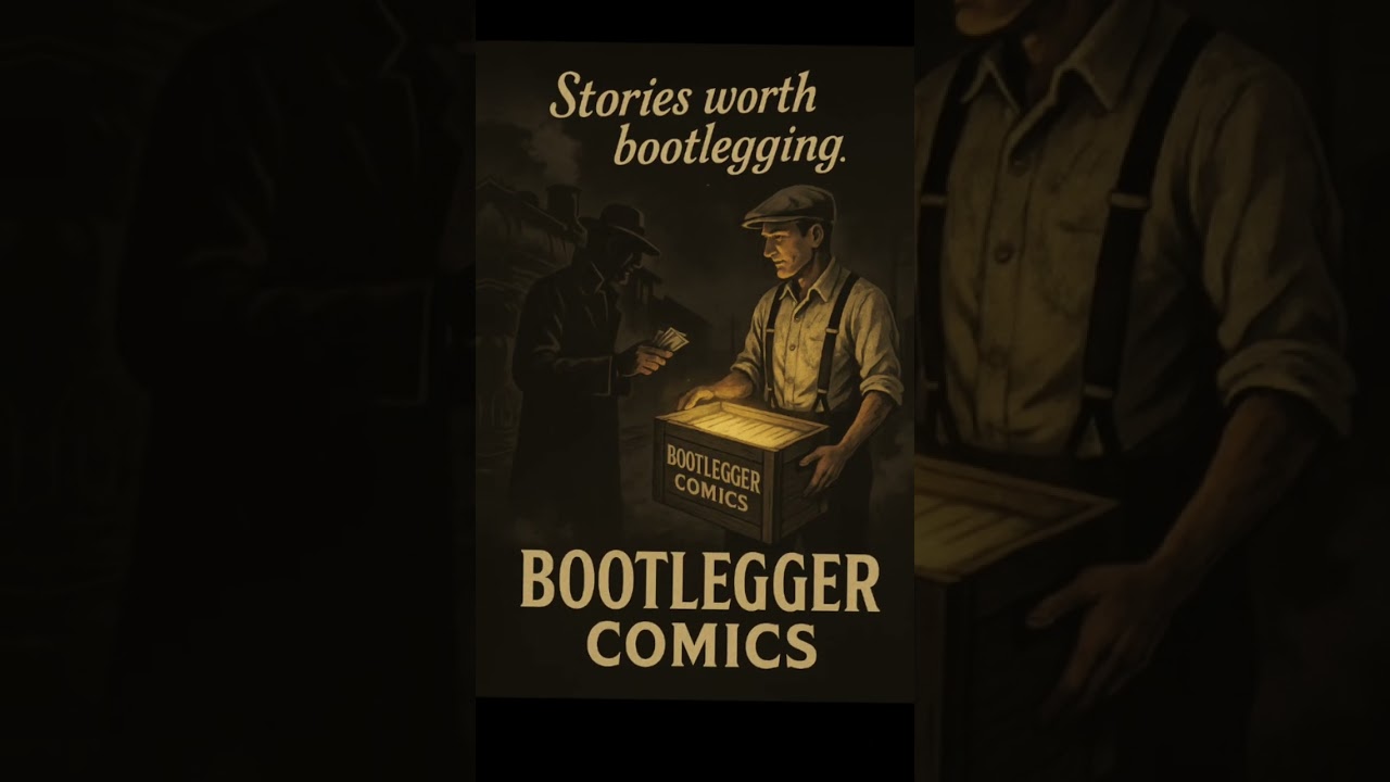 Bootlegger Comics. Pure stories. No chaser. 