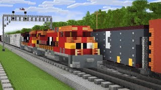 Minecraft Unstoppable Train Animation Part 5
