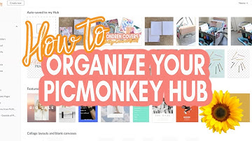 How to Organize Your Picmonkey Hub