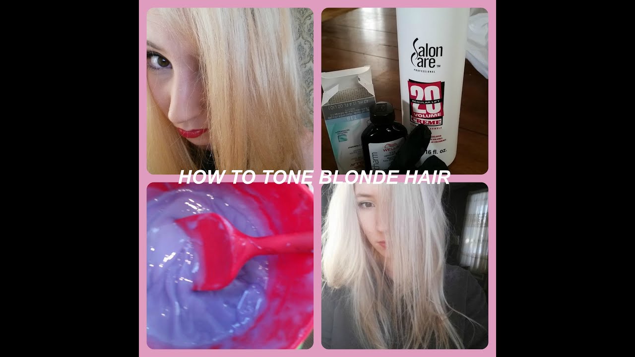 How To Tone Yellow Hair