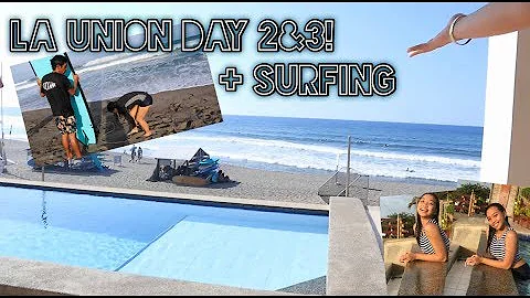 Surfing at La Union Day 2&3!(Philippines...  Gacita Vlog #15