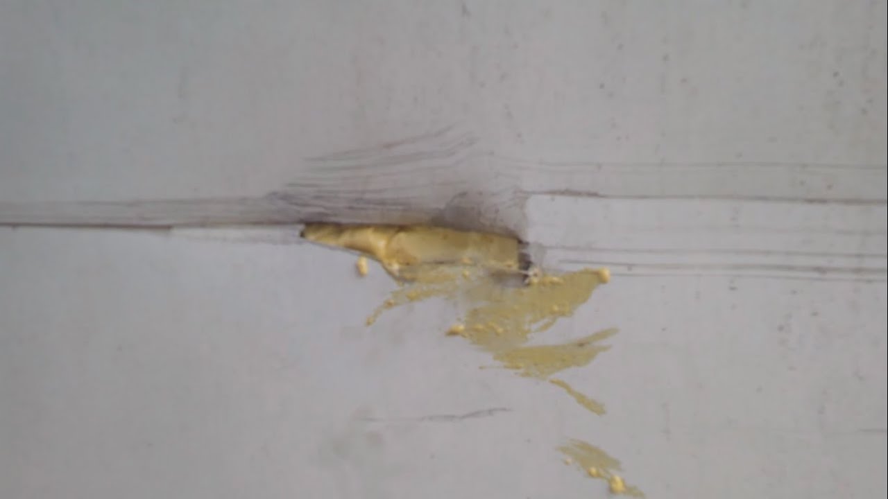 box truck body filler/dent repair YouTube