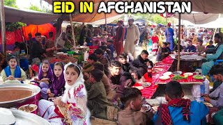 Eid Celebration in Afghanistan under Taliban Rule | first Day of Eid | 4K