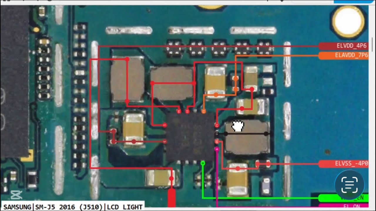 Samsung J5 2016/SM-J510 Display Light iC Problem Solution.Samsung J5 2016/SM-J510 LCD Light iC Ways✅
