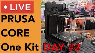 🔥 Prusa Core One Kit Build 🔥 Day 2 - Corexy Frame And Belt Routing