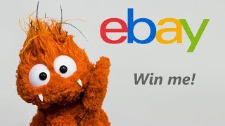 eBay Orange Monster Puppet