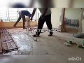 welding works going on @ site .