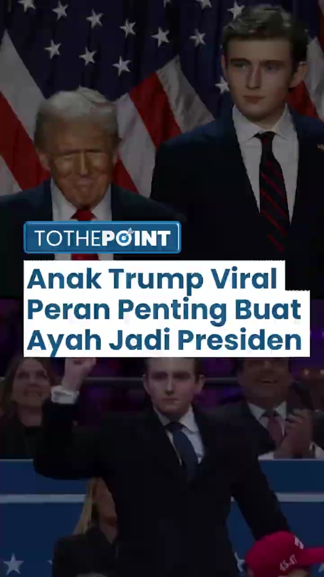 Penampilan Anak Trump Curi Perhatian saat Pelantikan, Gaet Suara Kaum Muda sampai Ayah Jadi Presiden