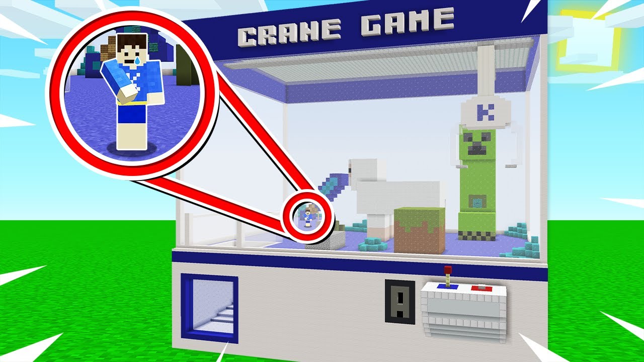 マインクラフト クレーンゲームに閉じ込められたｗｗ アームに乗って脱出しろ マイクラ Minecraft Summary マイクラ動画