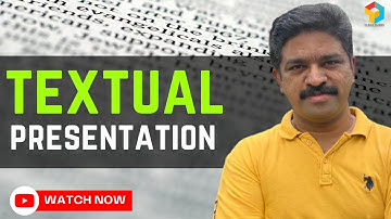 Textual Presentation of Data | Statistics Series | www.carajaclasses.comTextual