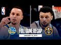 Full Game Recap: Warriors vs Nuggets | Curry, Thompson, & Durant Combine For 89
