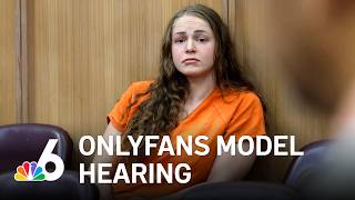 WATCH LIVE: OnlyFans model charged with boyfriend's murder sentenced to 6 years in plea deal