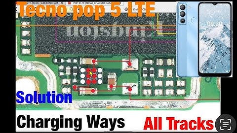 Tecno pop 5 LTE (BD4A) Charging ways,Not Charging Problem,All Solutions,Tracks with Explanation💯✅