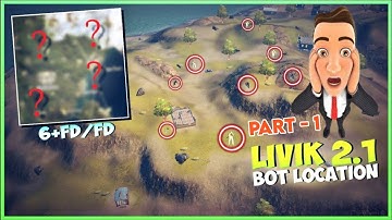 Livik Map Bot Location in Bgmi update 2.2 | bgmi new bot location #botlocation #livikmap