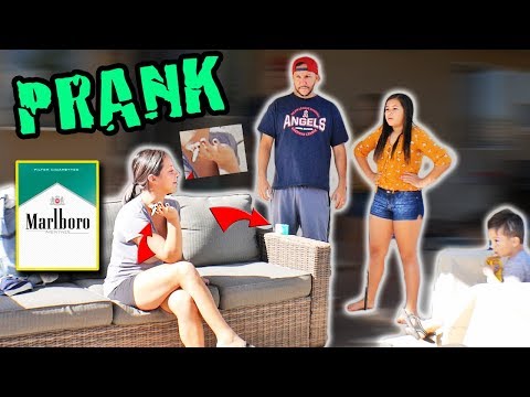 SMOKING CIGARETTE PRANK ON HUSBAND!! | 99.1 KGGI | ODM SMOKING CIGARETTE PRANK ON HUSBAND!! | 99.1 KGGI | ODM