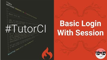 Membuat Login SImple + Session di CodeIgniter 2018 [#TutorCI]