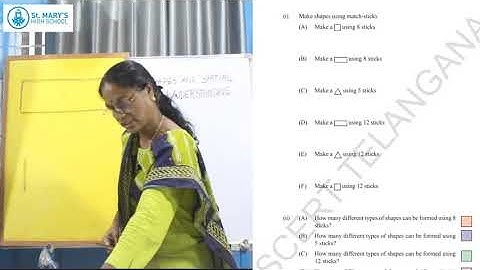 Shapes and Spatial understanding Part 4 | Maths | Class III | Mrs.Jacintha Bosco | SMHS | Tandur.