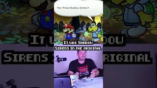 REACTING To the Shadow Sirens Name Change [Paper Mario TTYD stream clip]