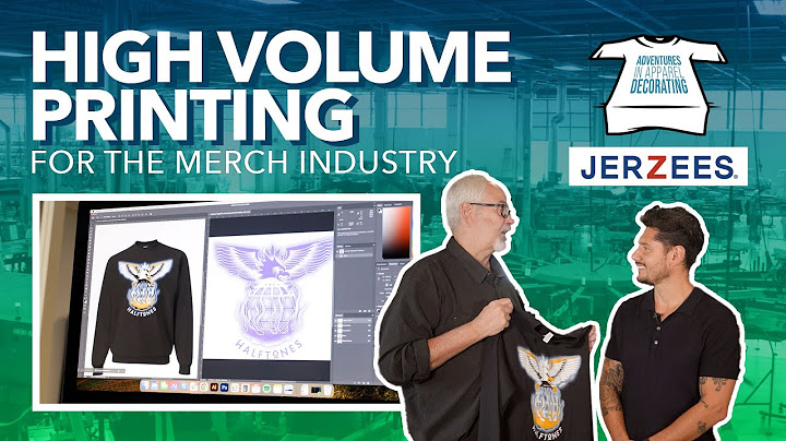 S5E6: High Volume Printing For the Merch Industry | Adventures in Apparel Decorating