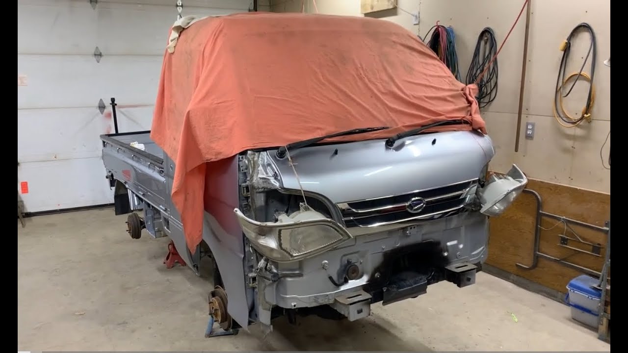 Getting the HiJet Ready ready for Canadian Winter.