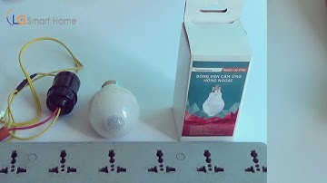 Đèn led cảm ứng hồng ngoại tiết kiệm điện LQ P7W