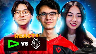 REACTING TO LOUD vs G2 WITH SEN TenZ & KYEDAE !!!