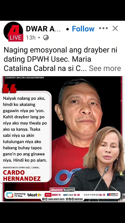 Download lagu NAKIKIRAMAY PO KAY EX USEC CABRAL