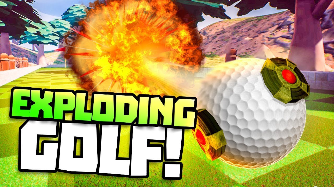 THE MOST EXPLOSIVE GOLF GAME Super Inefficient Golf Funny Indie