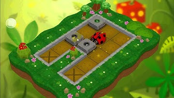 Sokoban Garden 3 Boxes Level 1