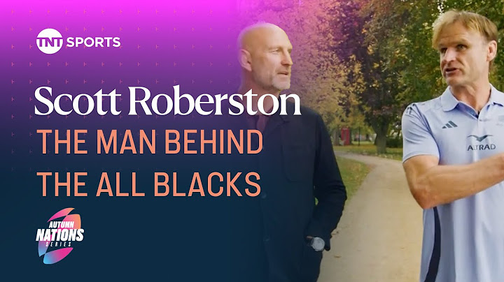 Getting to know Scott Robertson: The man in charge of the All Blacks 🇳🇿🏉